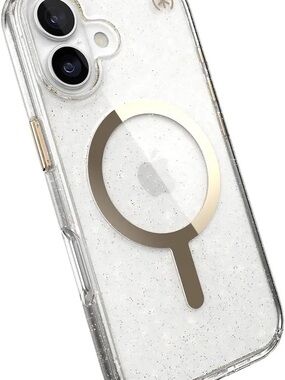 Speck Presidio Lux Glitter Case with MagSafe PopGrip for iPhone Pro Max / Plus